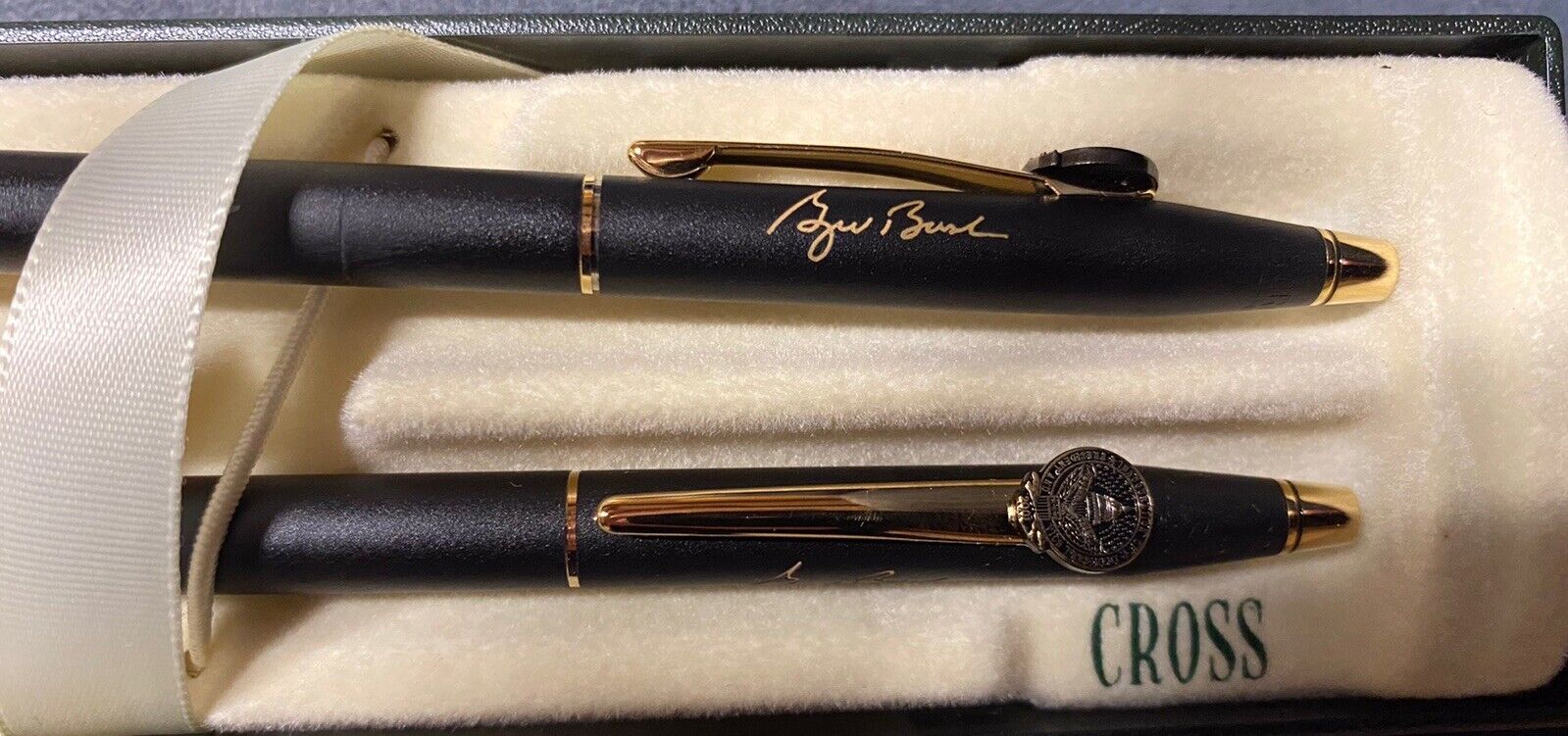 George W Bush Inaugural Cross Pen Set