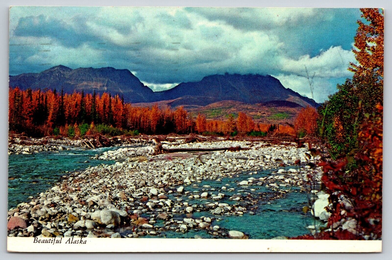Postcard Alaska Granit Creek c1984 10H