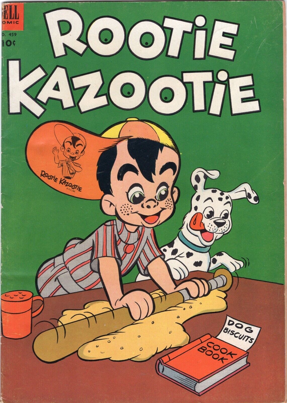 Dell Comics Rootie Kazootie Volume 1 Book #459 4/1953 Very Nice High Mid Grade