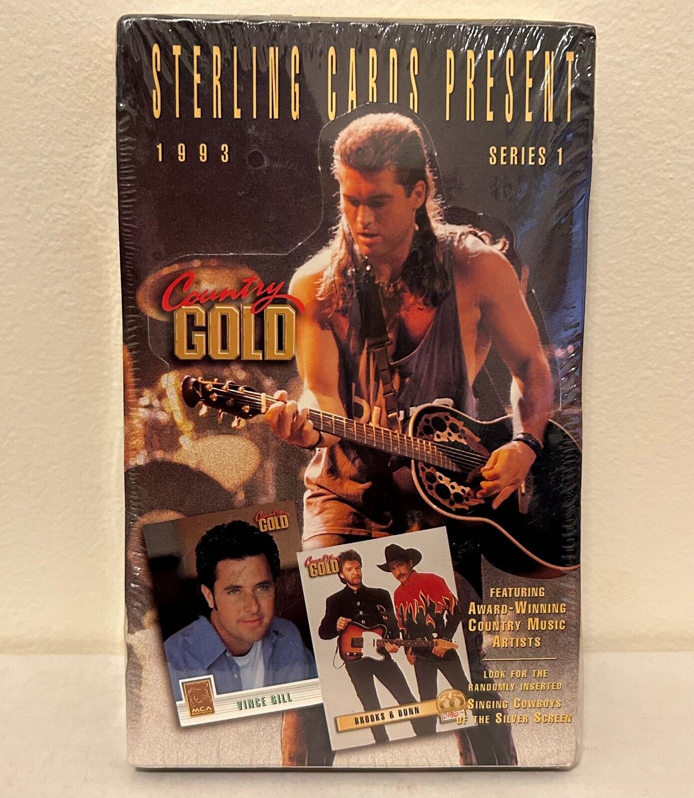 Vintage 1993 Country Gold Music Collectors Cards / Series 1 / SEALED BOX 36 pks