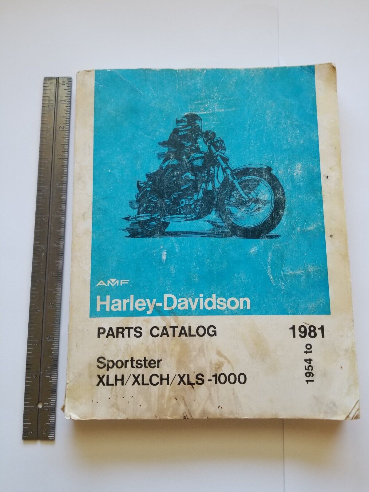 1954 To 1981 AMF Harley-Davidson Sportster Parts Catalog XLH/XLCH/XLS-1000 