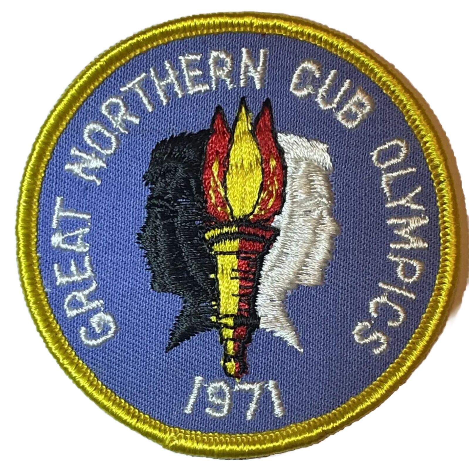 Great Northern District Patch Cub Olympics Boy Scouts BSA Embroidered Badge