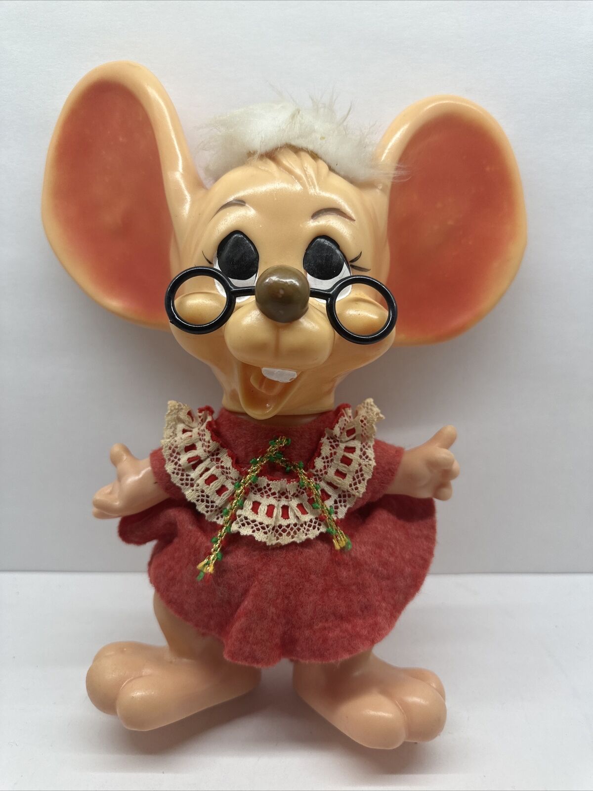 Vintage Money In The Bank Mrs Santa Clause Christmas Mice Mouse Roy Des 1970