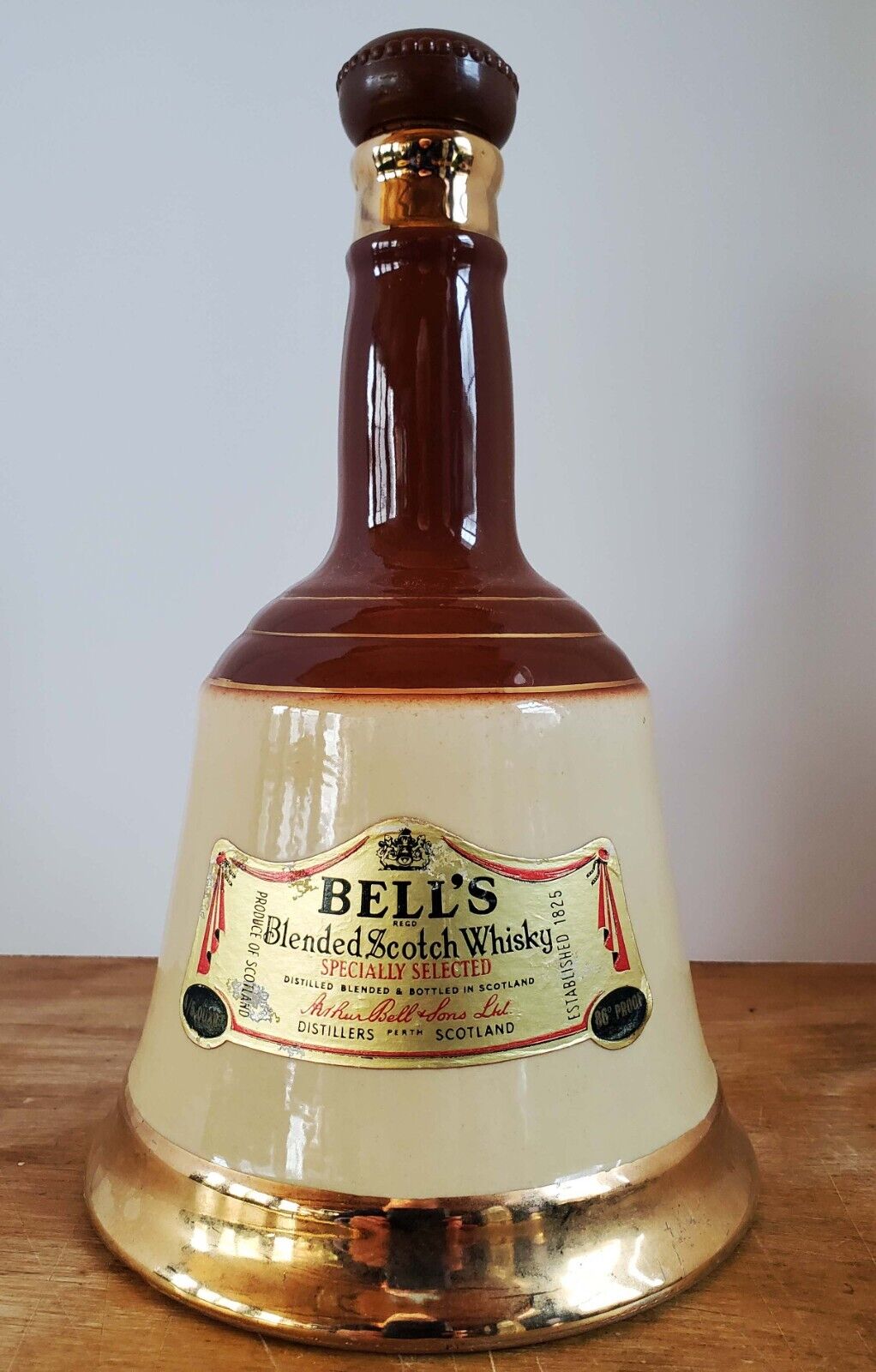 VTG Arthur Bell & Sons Blended Scotch Whisky Bell Decanter