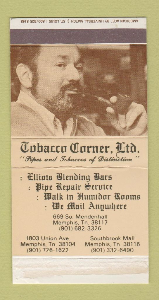 Matchbox - Tobacco Corner Memphis TN