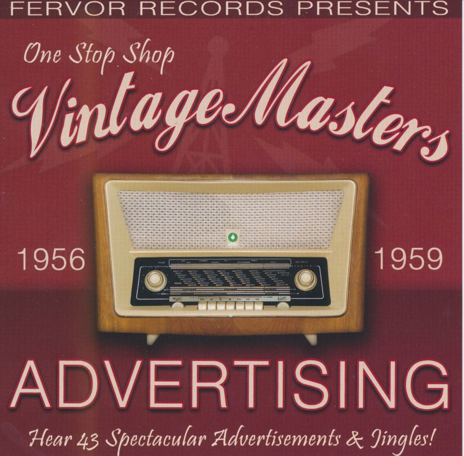 Fervor Vintage Advertising 1956-1959 CD / Connie Conway, Waylon Jennings