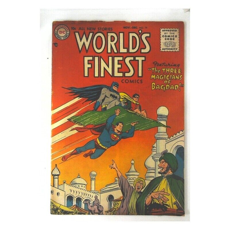 World's Finest Comics #79 in Very Good + condition. DC comics [u&