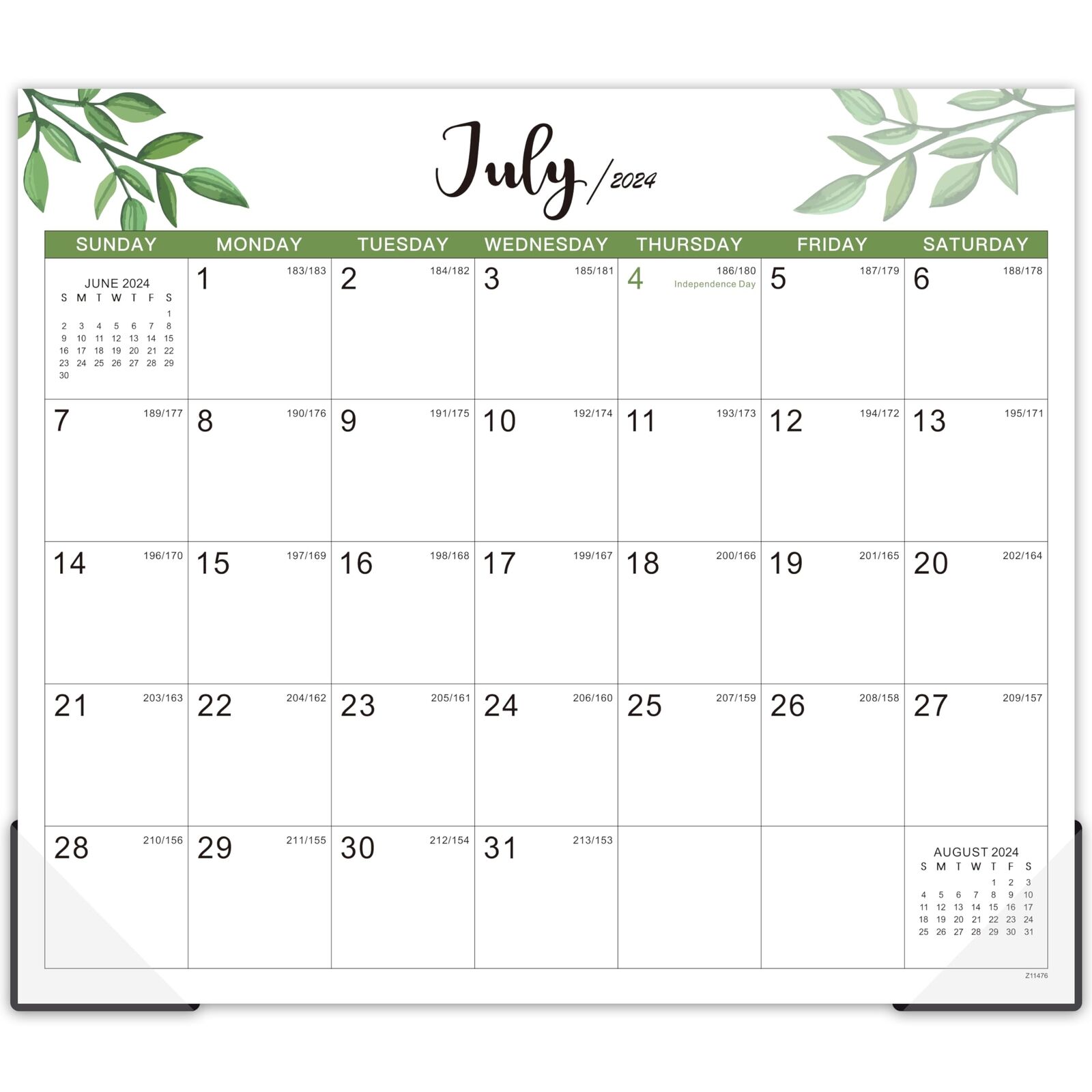 Magnetic Calendar for Fridge - Magnetic Calendar from Jul.2024 - Dec.2025, 11...
