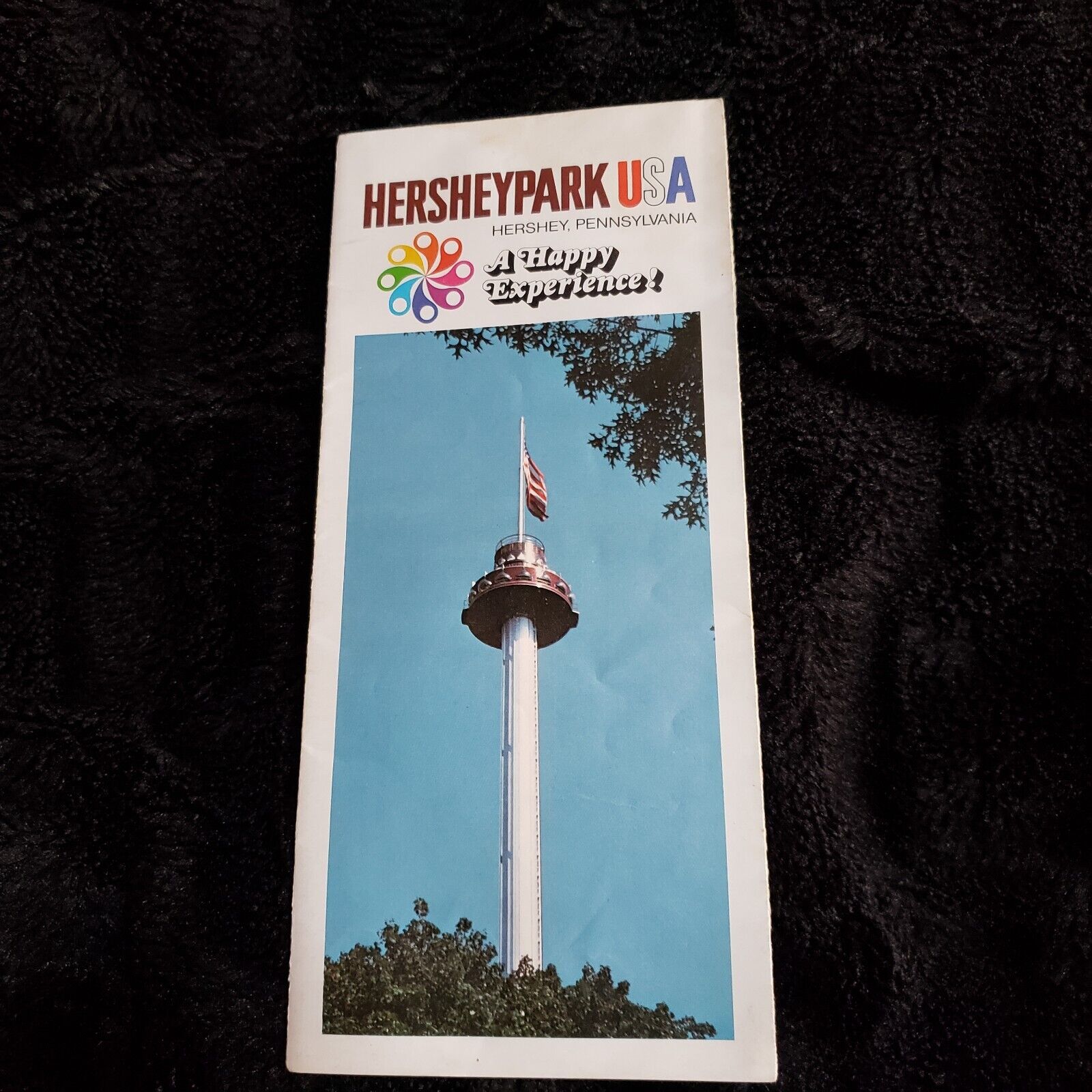 Vintage HersheyPark USA Hershey Pennsylvania Brochure 1976 Theme Park