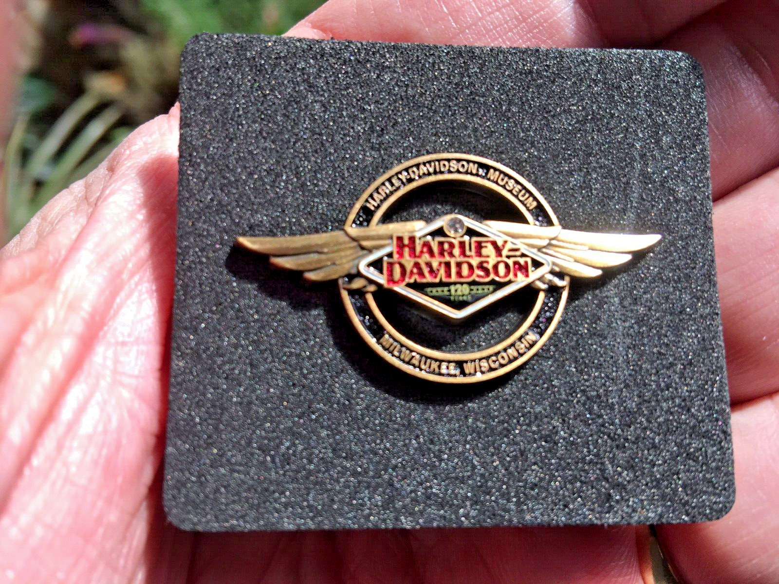 Exclusive Harley Davidson Museum 120th Anniversary 2023 Bling Pin - Brand NEW