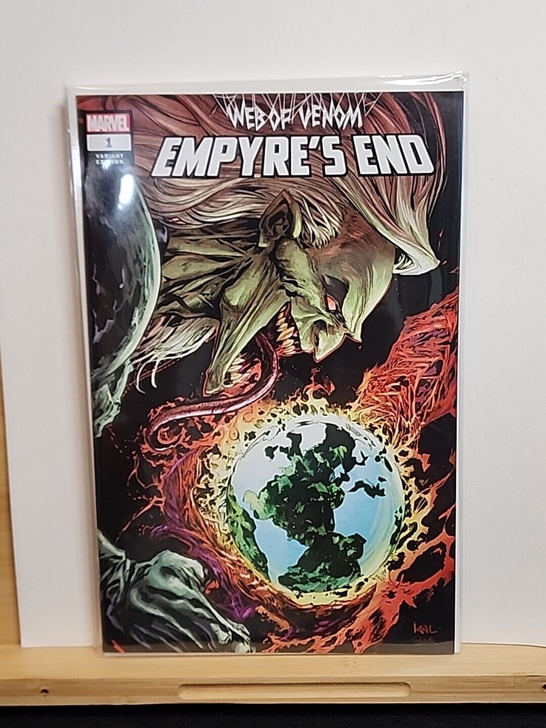 Web Of Venom Empyer's End #1 2021 Ken Lashley Unknown Comics Exclusive - NM