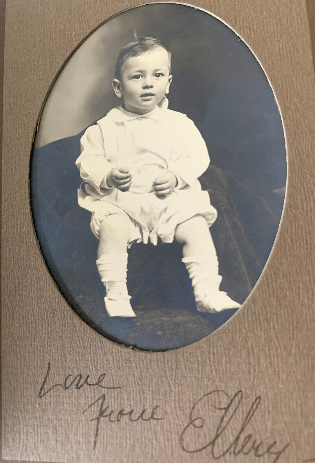 Antique CDV Photo  CDV Young baby boy kid 1900\'s