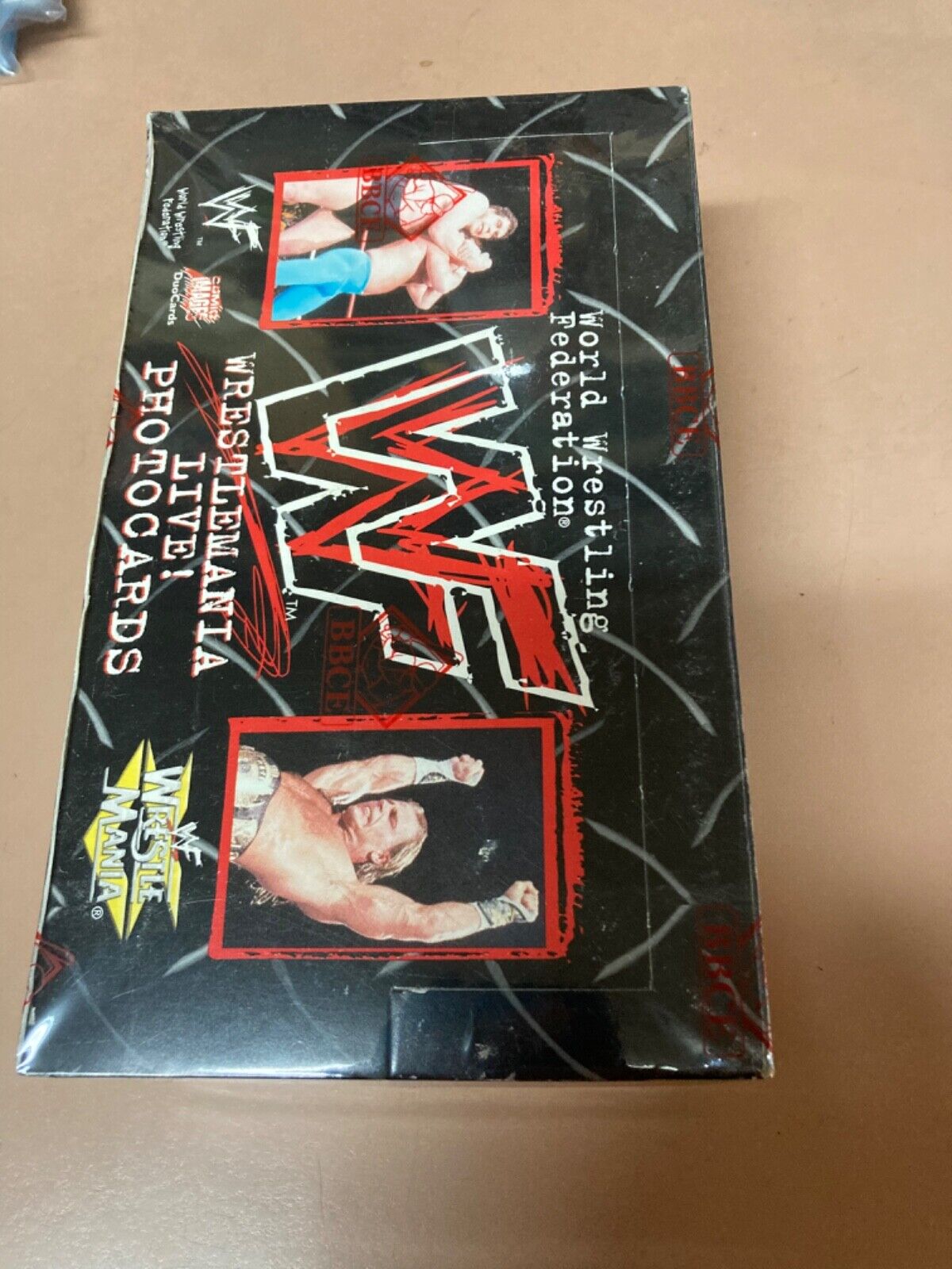Bbce Sealed 1999 titan WWF wrestlemania live photo cards 36 packs