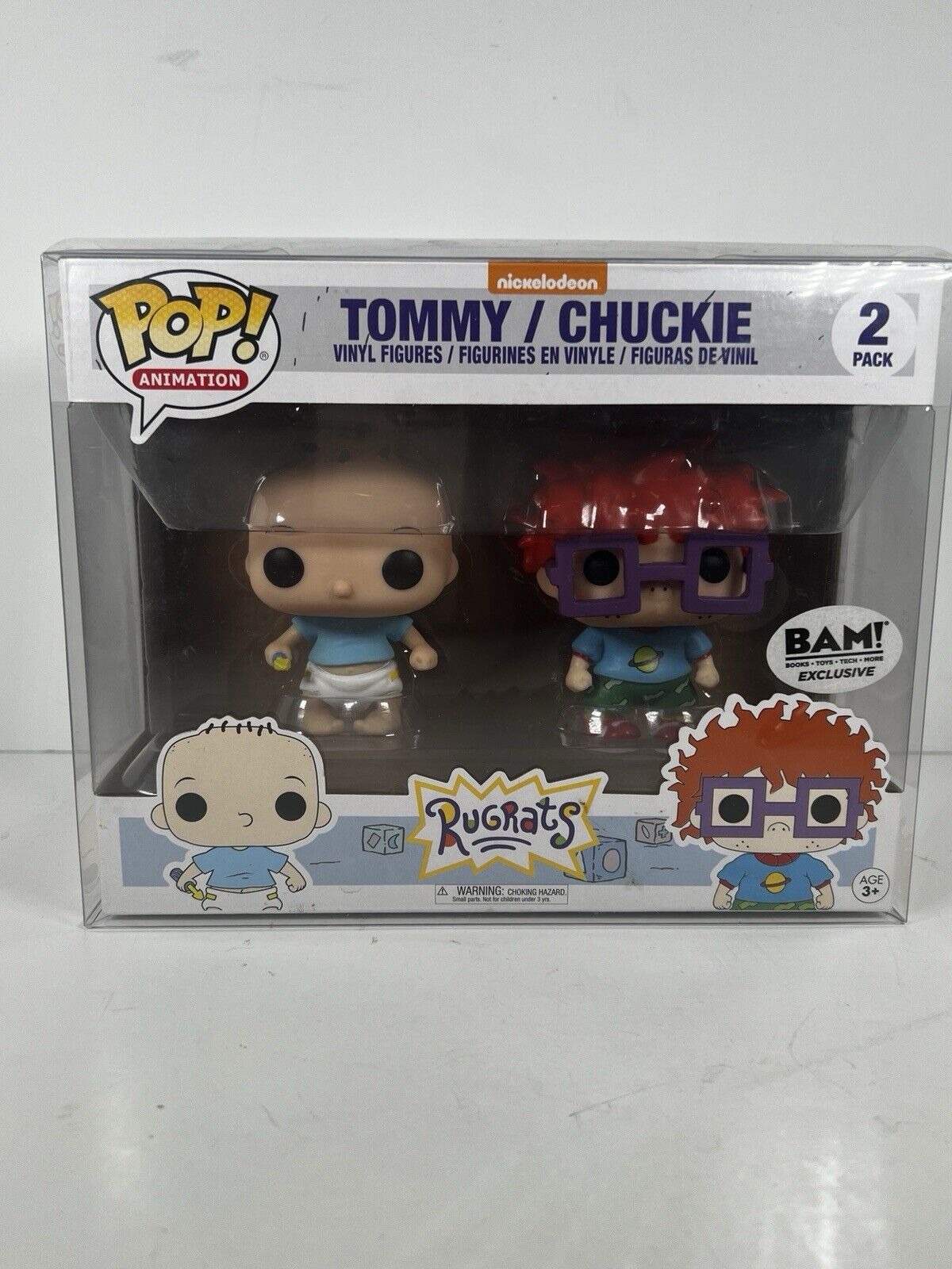 Funko Pop Vinyl: Rugrats - Tommy and Chuckie - BAM Exclusive 2 Pack