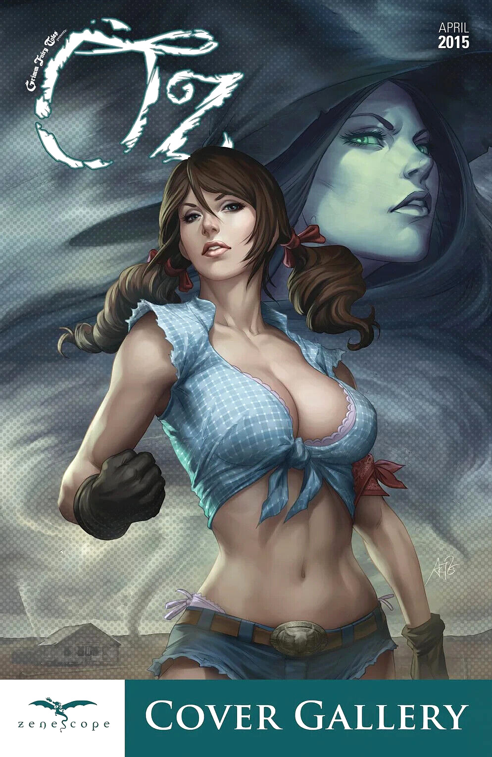 OZ COVER GALLERY #1A (NM) ARTGERM Cover Zenescope STANLEY LAU Grimm Fairy Tales