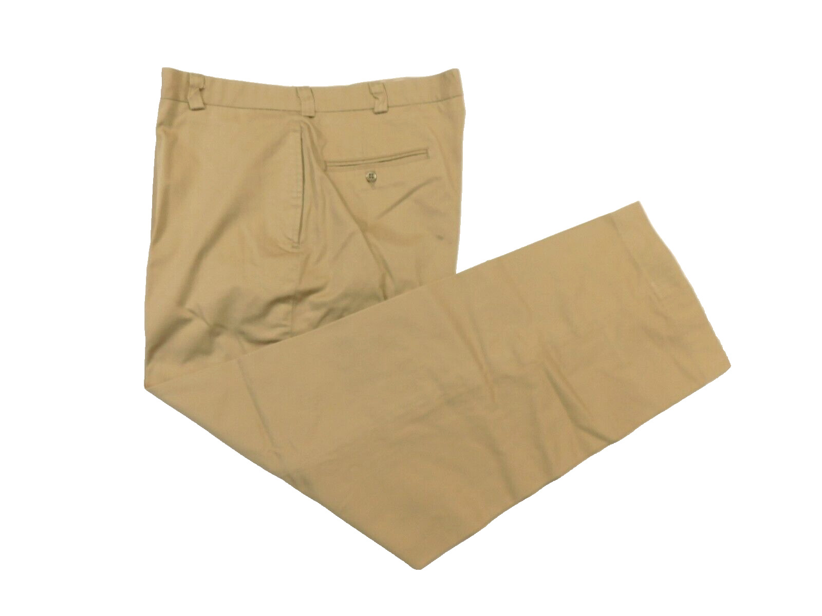 US Navy Khaki Pants 37 X-Short Men\'s Poly/Cttn Service Uniform Trousers