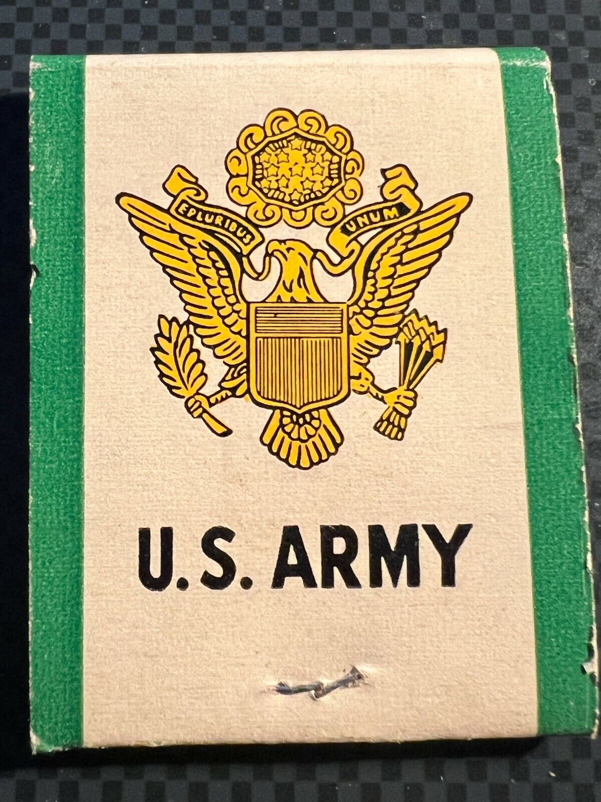 VINTAGE MATCHBOOK - U.S. ARMY - CAMP PICKET - SHOPPING CENTERS - UNSTRUCK