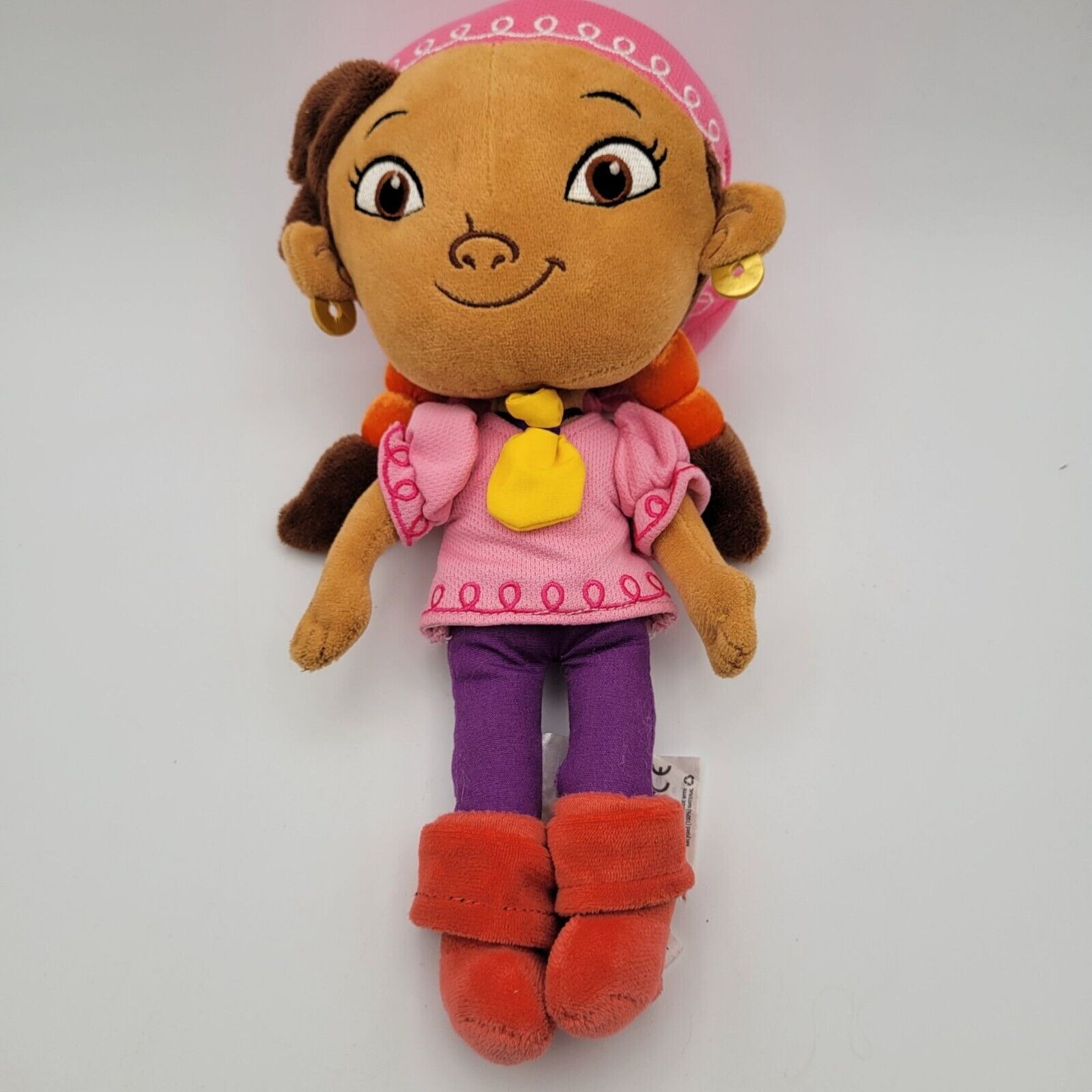 Disney Store Jake & the Neverland Pirates IZZY Plush Doll Stuffed Soft Toy