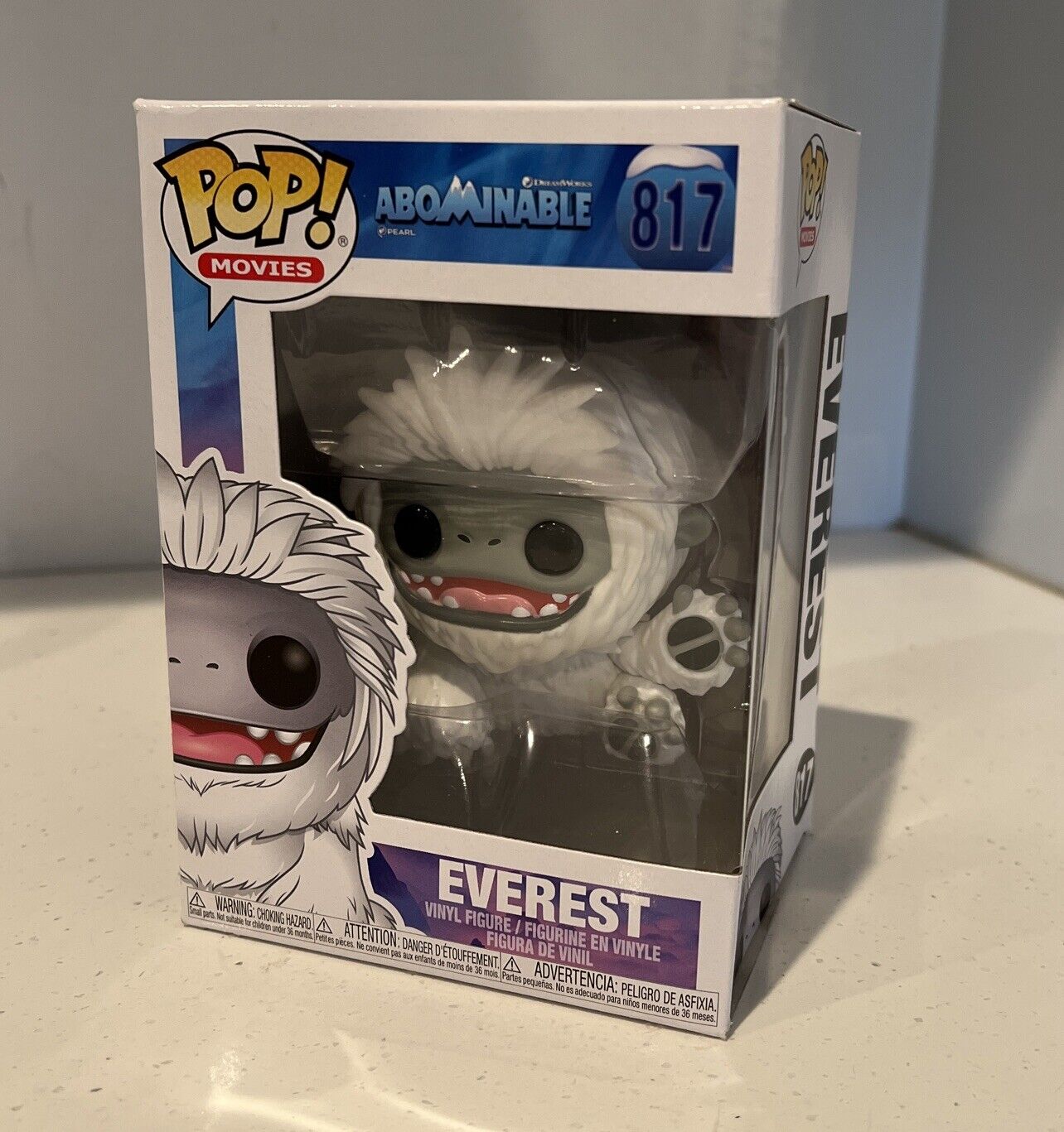 VAULTED Funko POP EVEREST 817 Dreamworks Abominable Movies Figure NM NEW