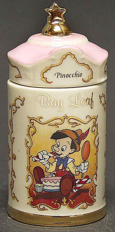 Lenox Walt Disney Spice Jar Collection Spice Jar & Lid 9911900
