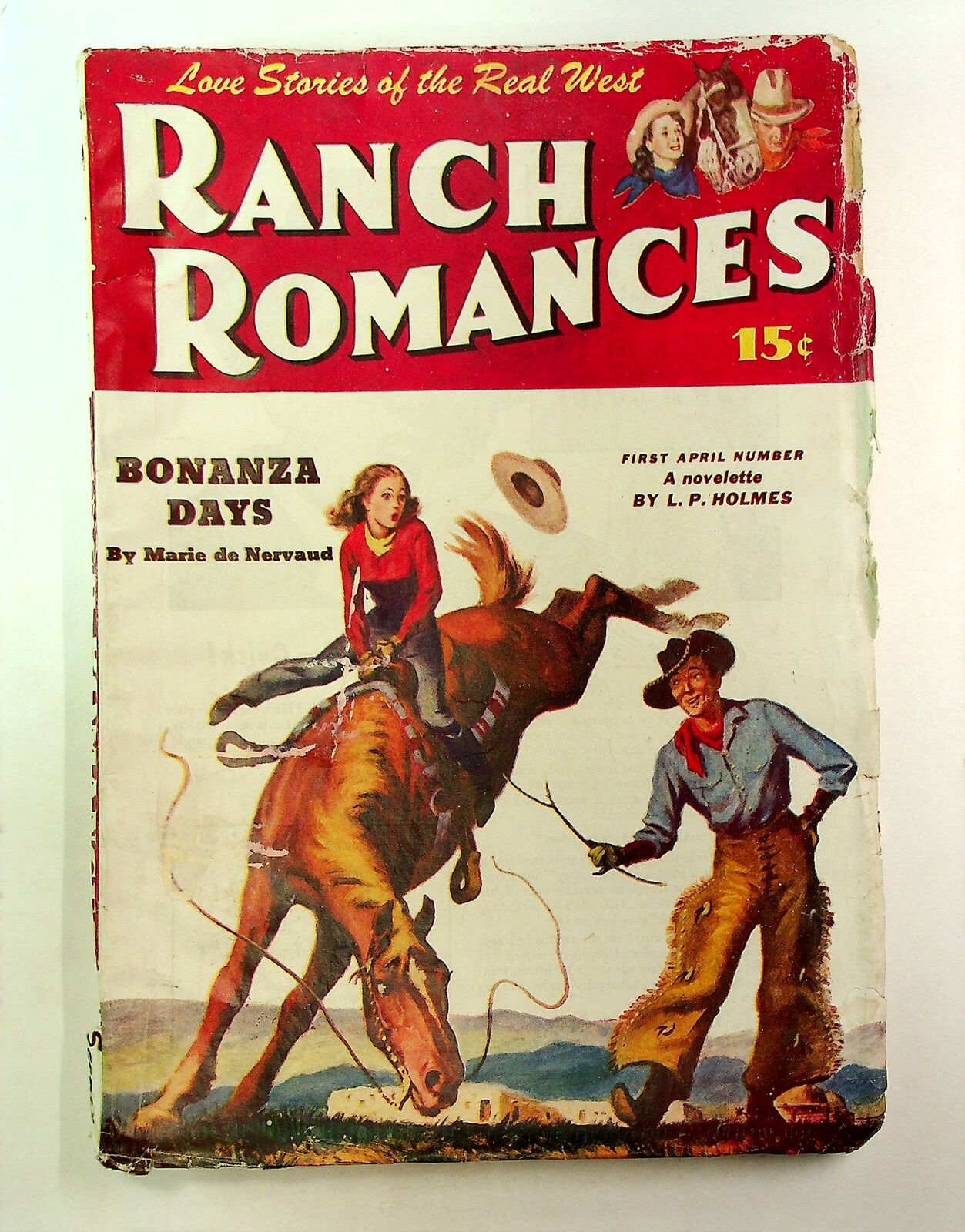 Ranch Romances Pulp Apr 1948 Vol. 144 #3 FR