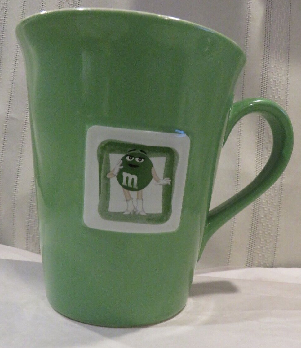 M&M\'S  World Collectible Seductive Miss Green Coffee Mug/Cup