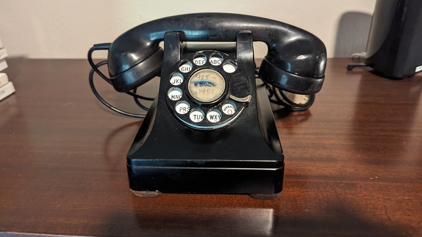 Antique 1940s Rotary Telephone 