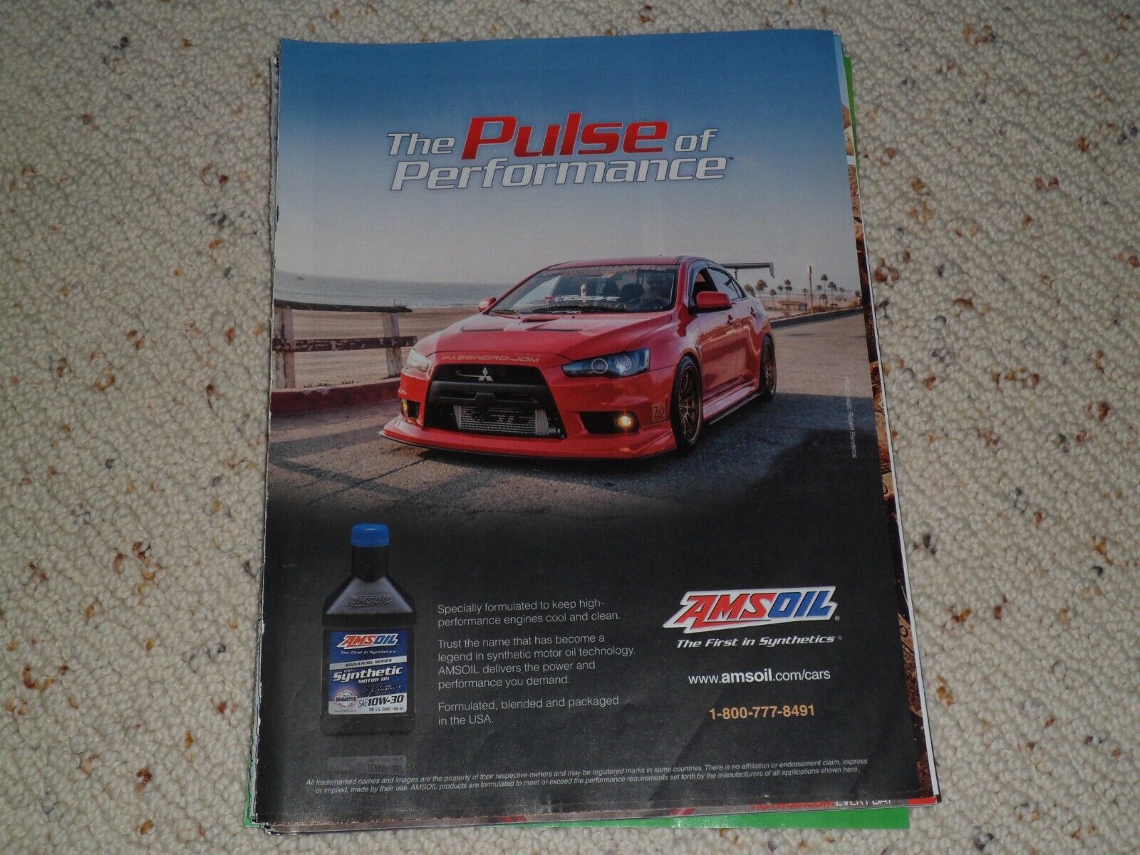 2015 AMSOIL AD / ARTICLE