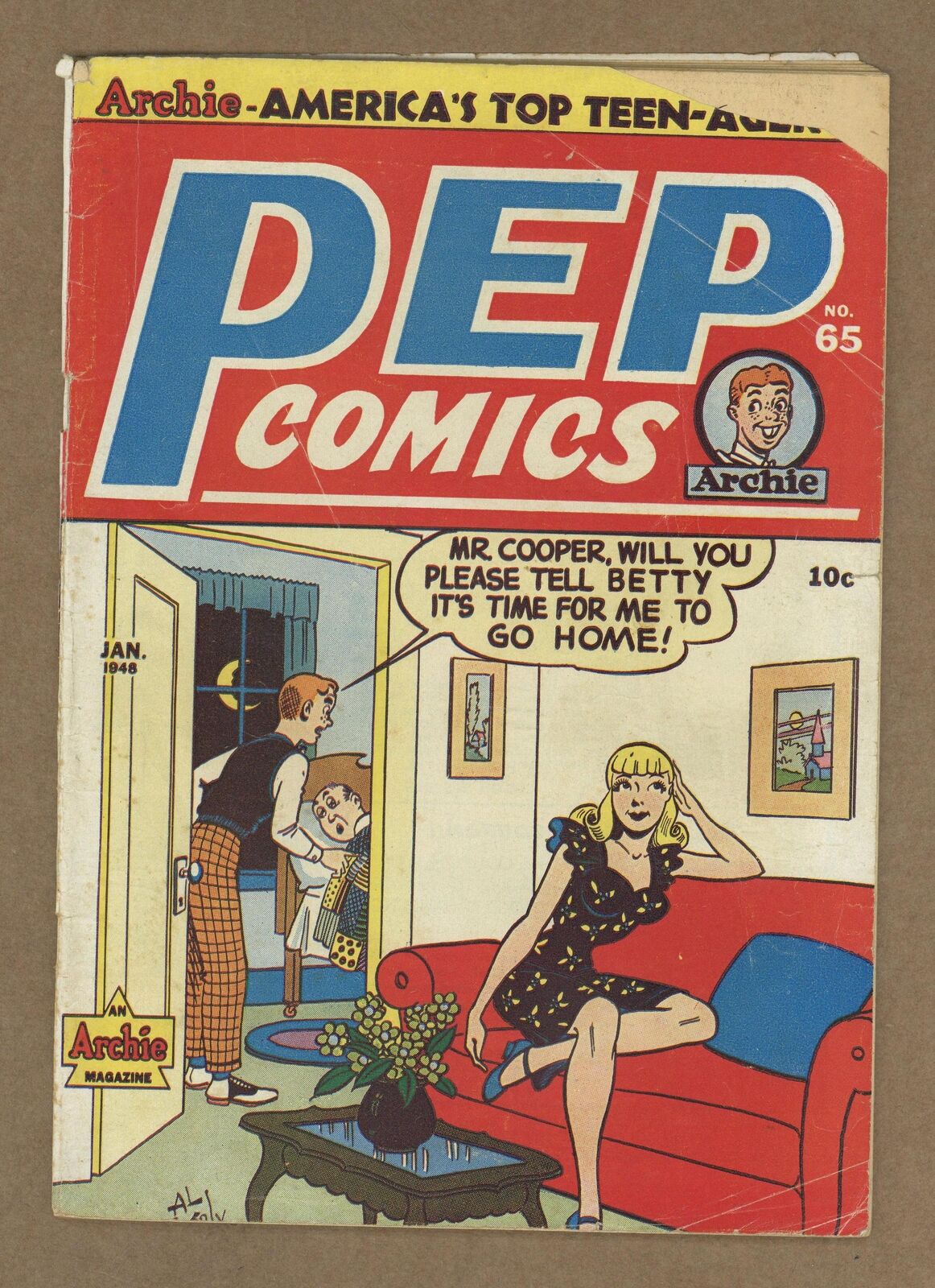 Pep Comics #65 PR 0.5 1948