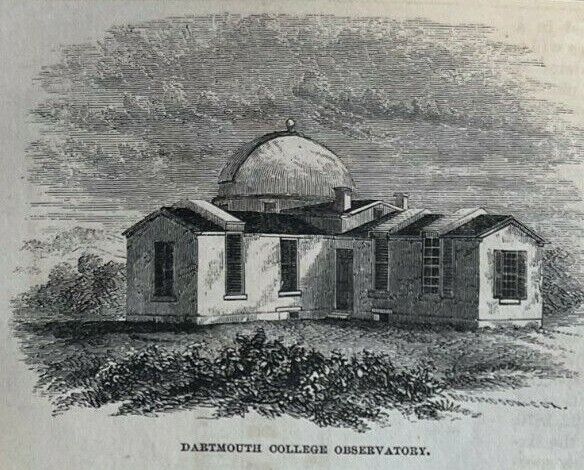 1874 American Observatories Cambridge Dartmouth Dudley Hamilton College 