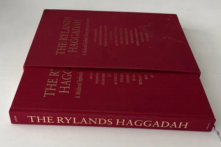 The Rylands Haggadah: A Medieval Sephardi Masterpiece in Facsimile. w/slipcover