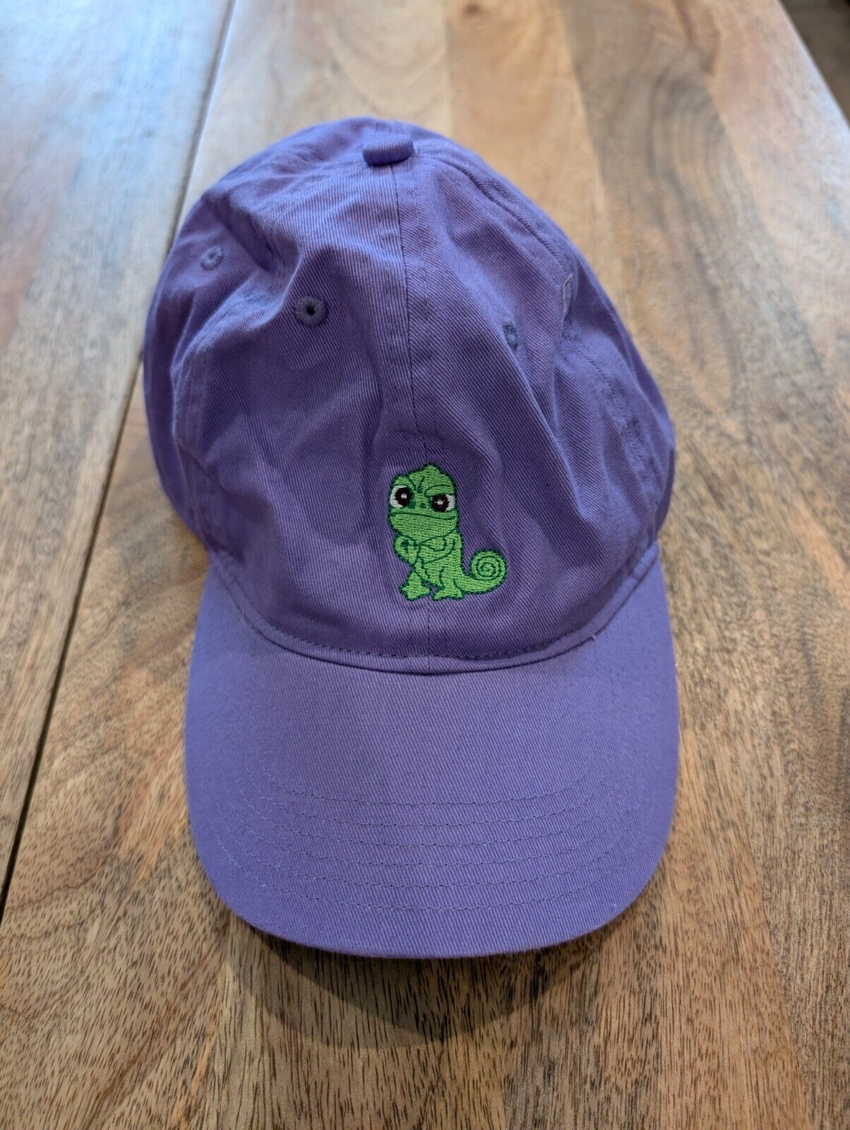 Adult Pascal Tangled Rapunzel Purple Dad Hat