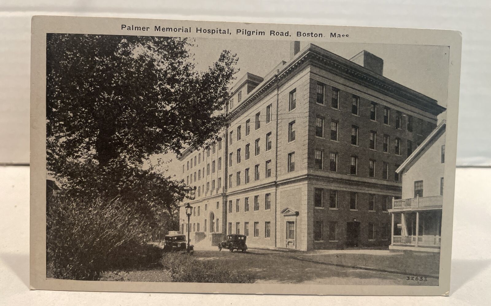 Vintage Postcard - RPPC -Palmer Memorial Hospital Pilgrim Rd Boston Mass