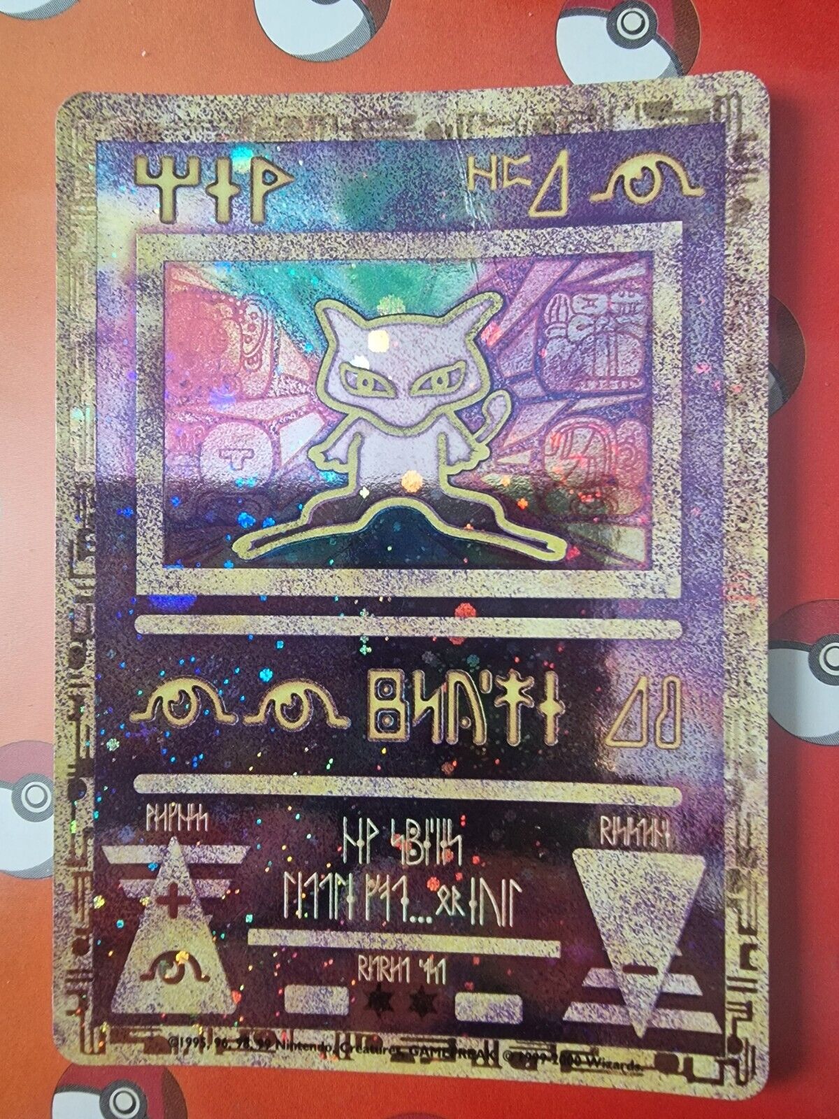ancient mew pokemon card