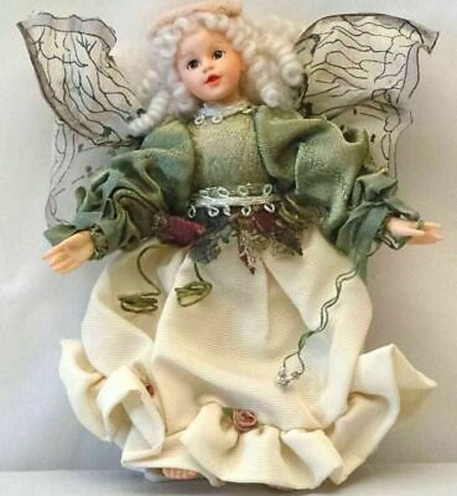 FAERIESSENCE BY BOYDS - FAERIE WHISPERS - WILLOW FAERIEFLUTTER  FAIRY W/ STAND