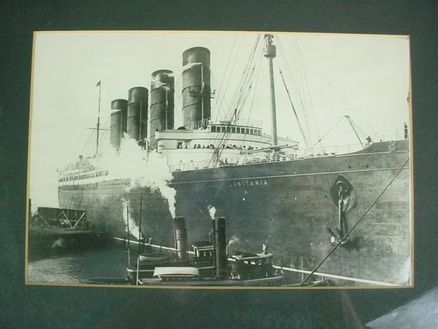 NobleSpirit NO RESERVE {3970} Rare Original RMS Lusitania Real Photograph