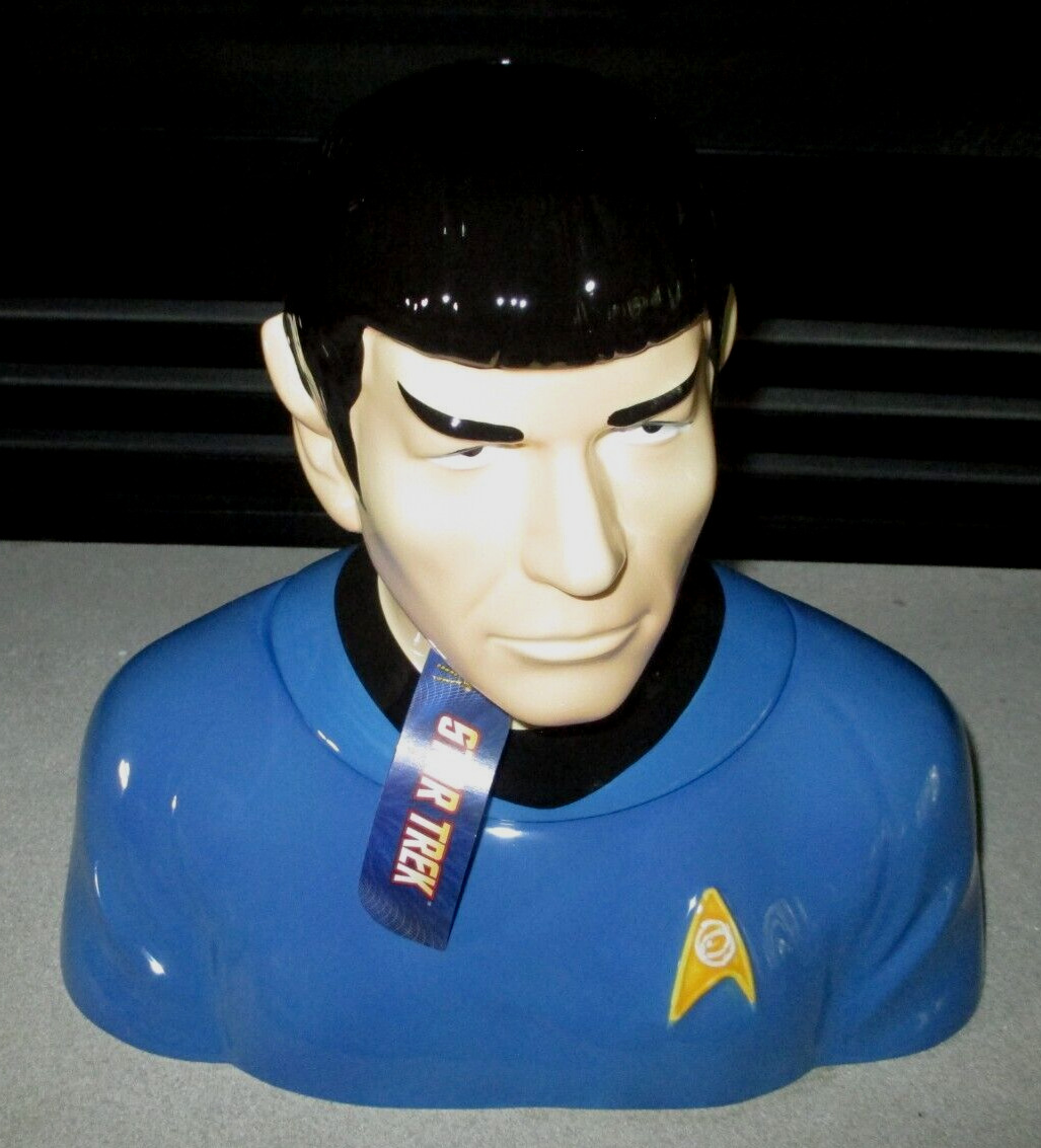 WESTLAND Spock Cookie Jar In Box - Star Trek -  The Original Series• -2011