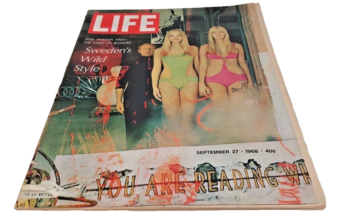 September 27, 1968 LIFE Magazine Swim 60s advertising  Sept 9 28 29