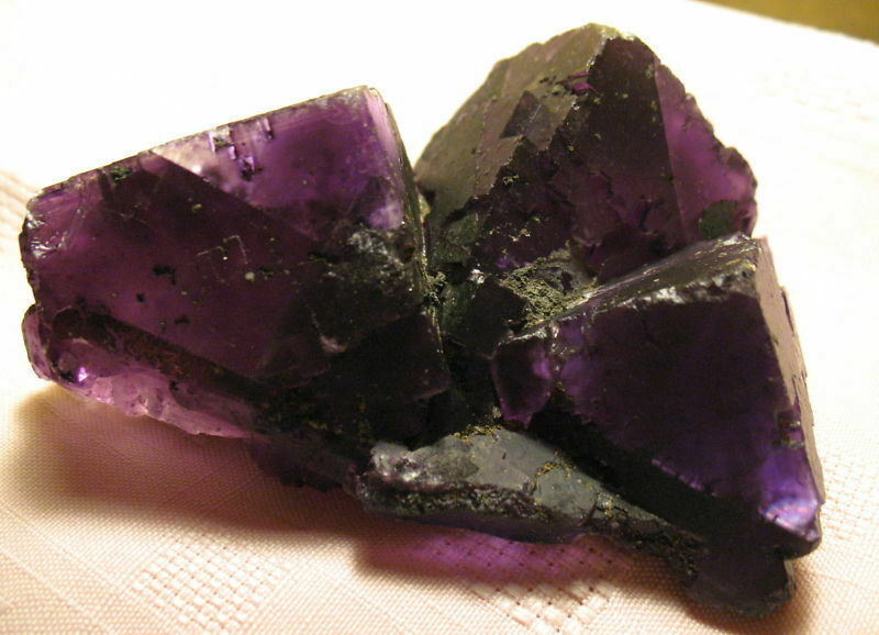 Lovely Deep Purple Fluorite from Cave In Rock, Hardin Co., Illinois