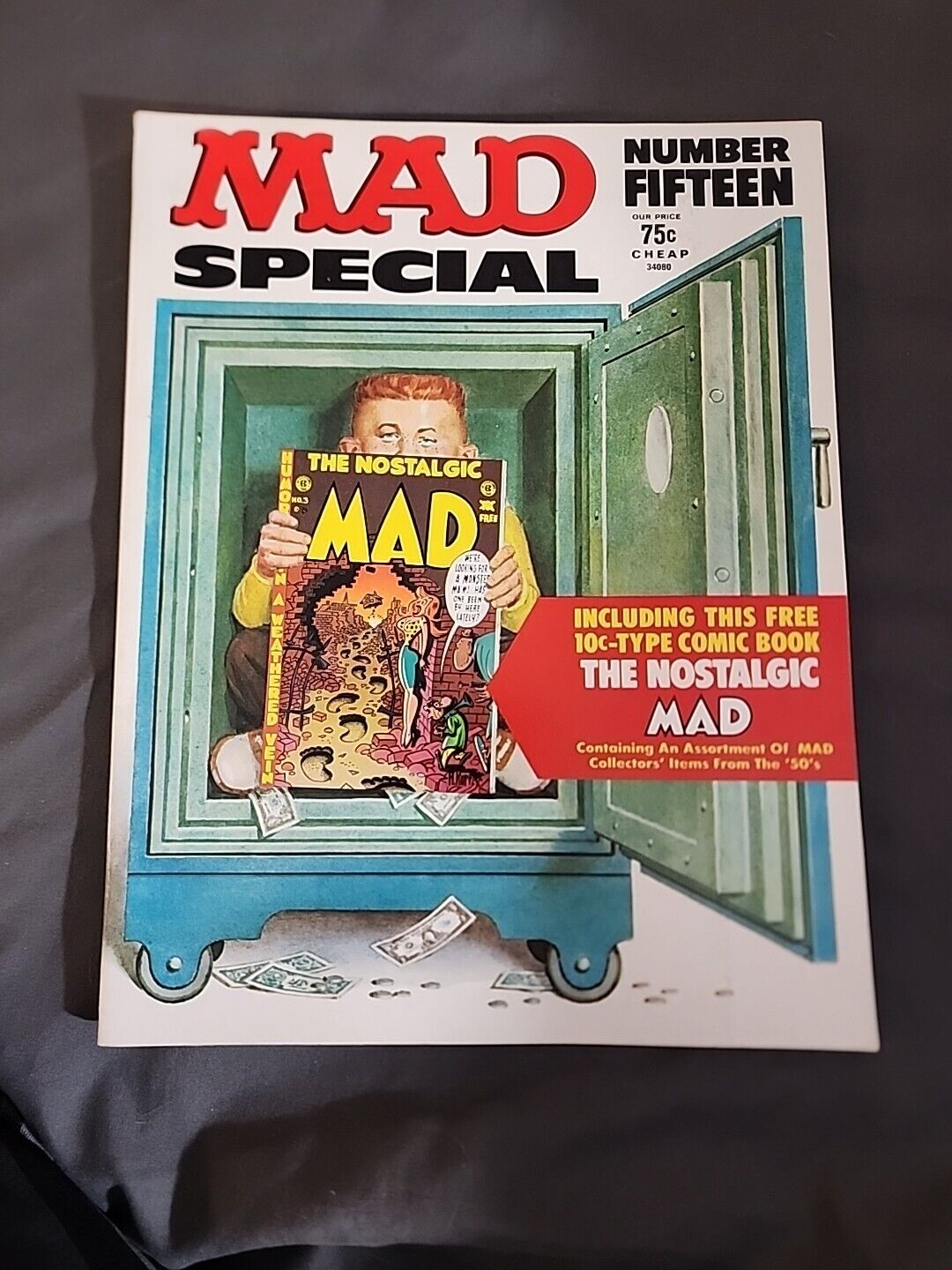 Mad Super Special Magazine #15 Complete With Nostalgic Mad #3 Comic 1974