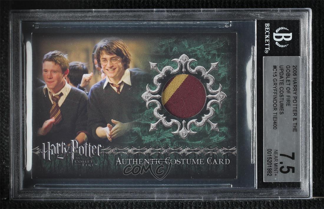 2006 Artbox and the Goblet of Fire Update 35/400 Harry Potter #C15 BGS 7.5 ne4