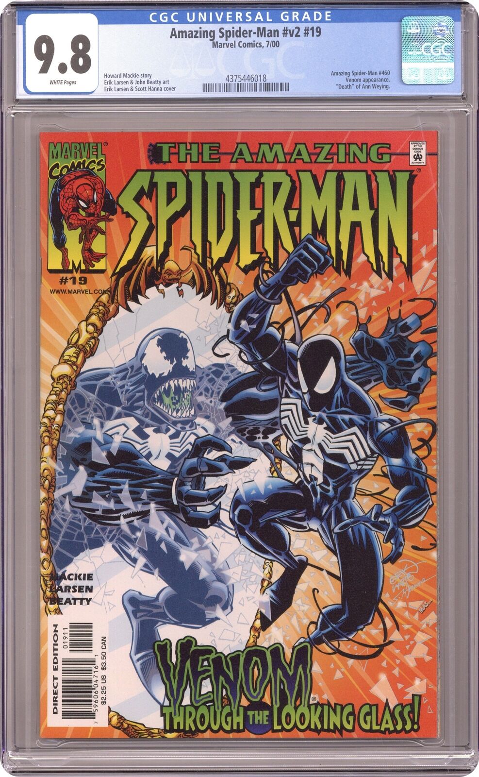 Amazing Spider-Man #19 CGC 9.8 2000 4375446018