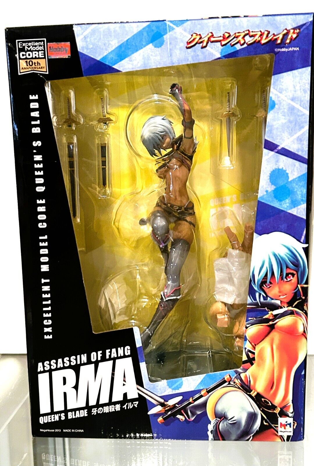 Excellent Model Core Queen's Blade Assassin of Fang Irma Anime Figure Megahouse
