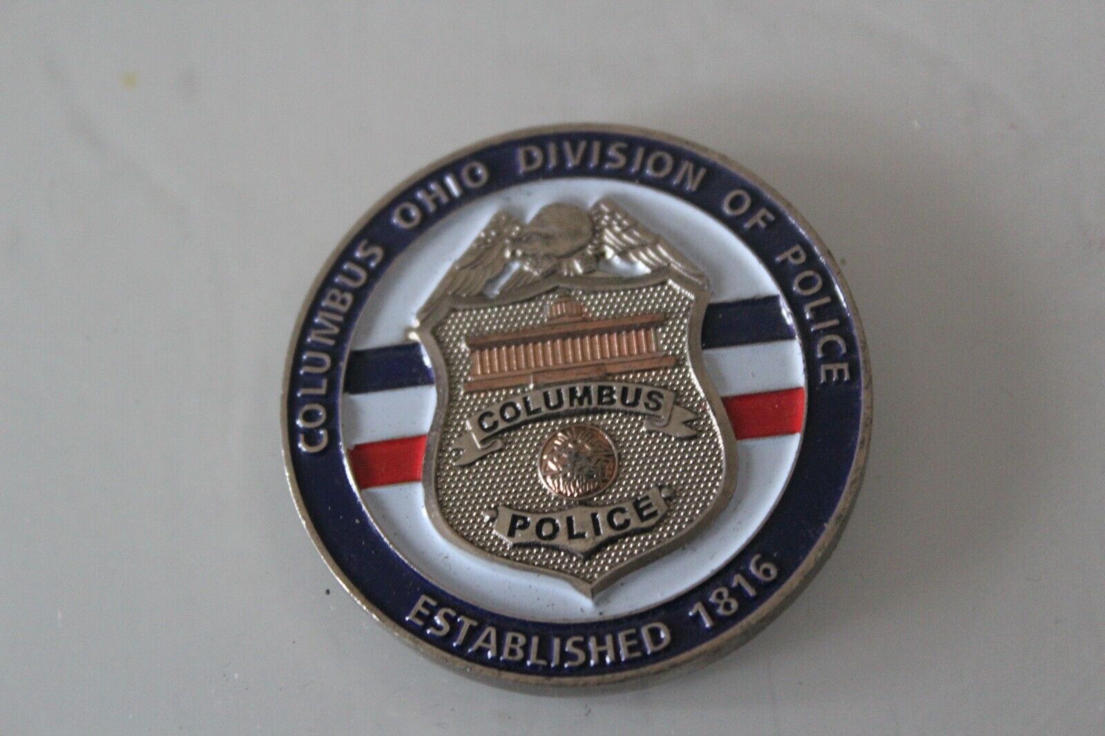 Columbus OHIO Division of Police Challenge Coin