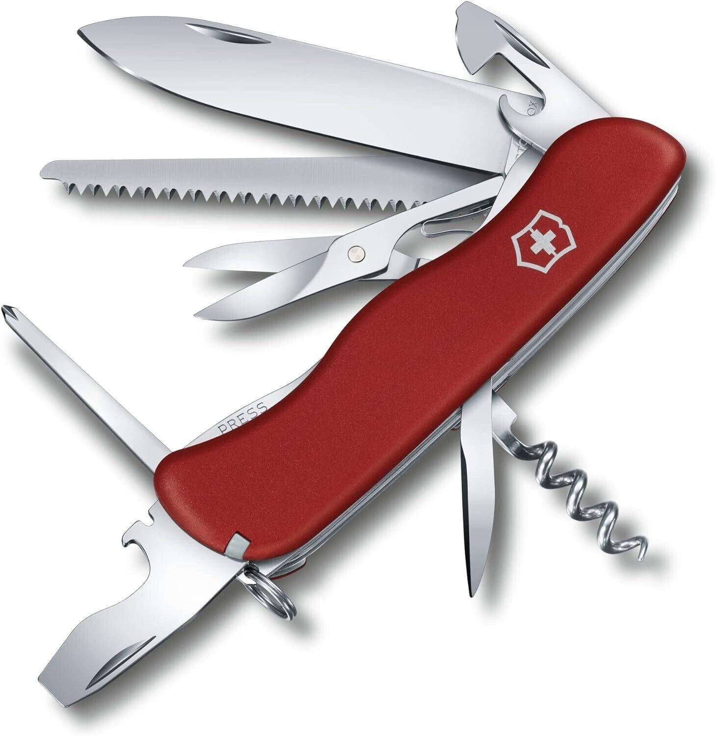 Victorinox Outrider Knife Red Swiss Army Lockblade Fast Shipping