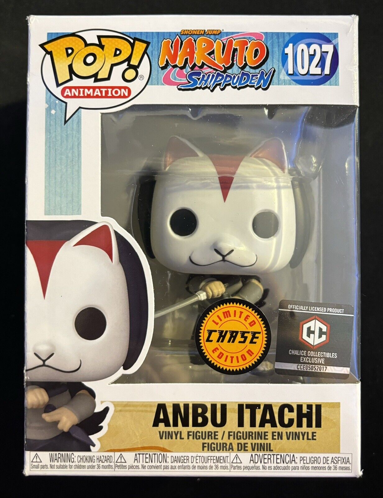 Anbu Itachi (Chase) Naruto Shippuden Funko Pop 1027 - Chalice Collectibles