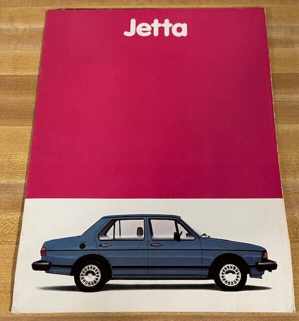 1981 Volkswagen VW Jetta 14-page Original Car Sales Brochure Catalog