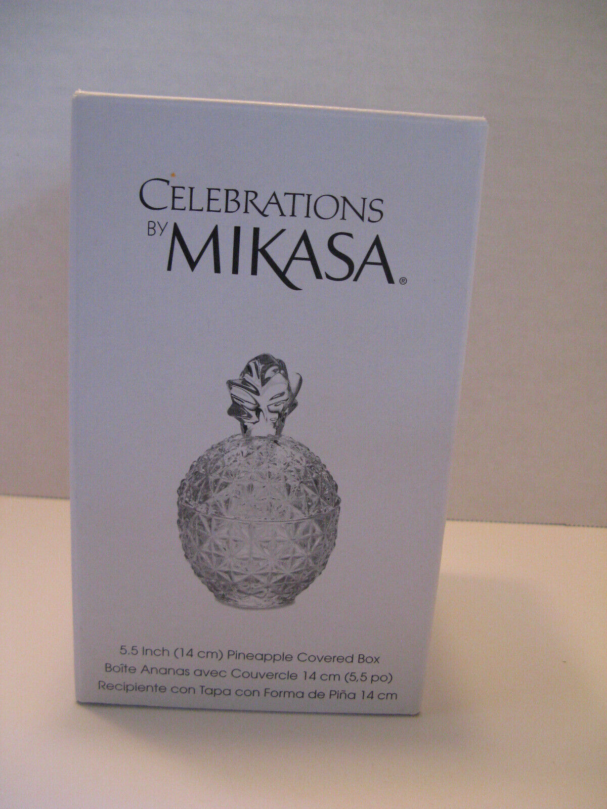 Celebrations Mikasa Crystal Pineapple Covered 5.5