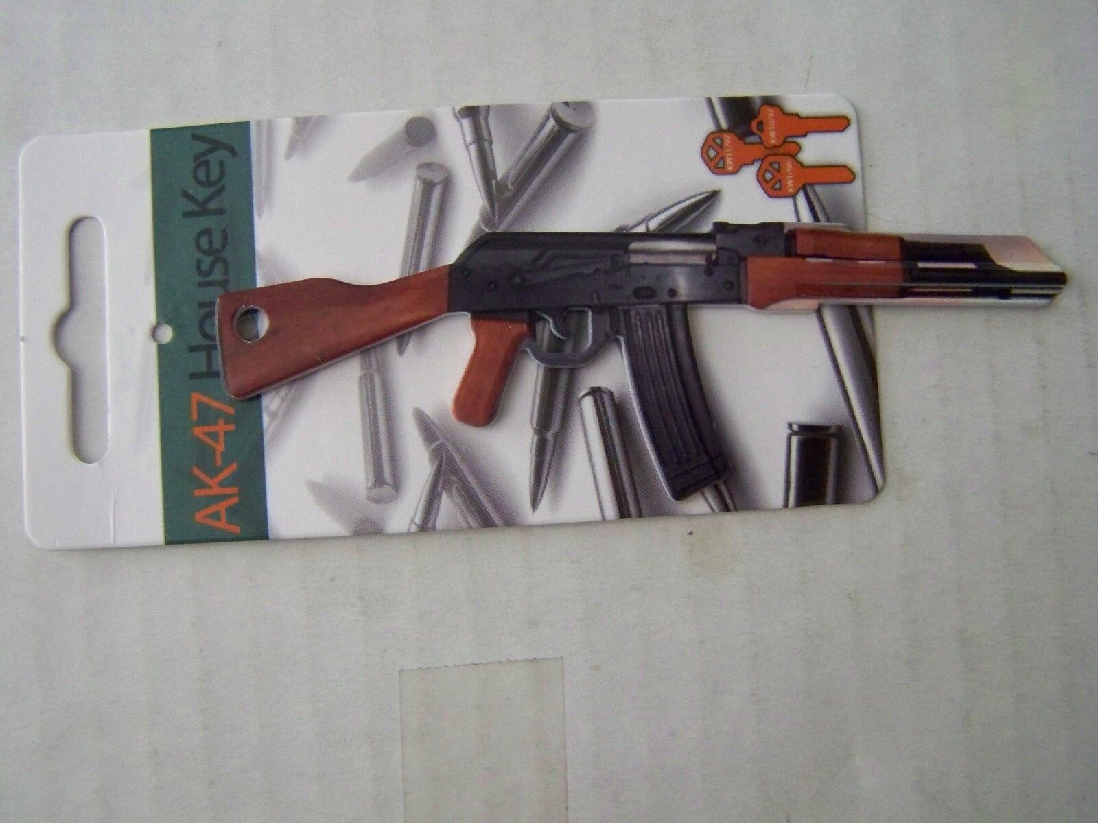 AK-47 Kwikset KW1/KW10 house key blank.
