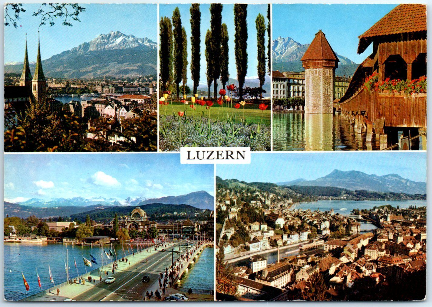 Postcard - Lucerne, Switzerland